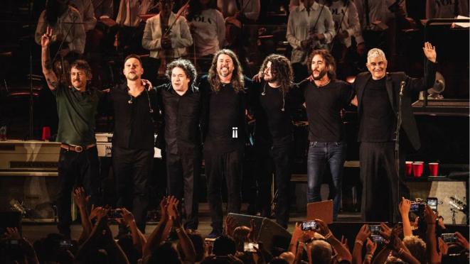 Brutal presentación de Foo Fighters con la Filarmónica de Los Ángeles. | Foto: L.A. Phil